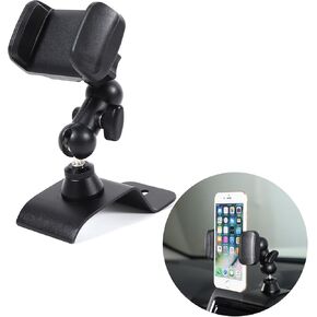 Car Cell Phone Mount Compatible with Nissan Frontier 2022-2024 Center Console Dashboard Phone Bracket for Most Smartphones (Style A)