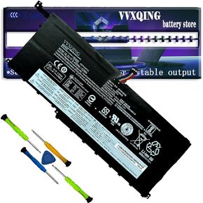 00HW028 SB10K97566 01AV409 Laptop Battery Replacement for Lenovo Thinkpad X1 Carbon 4th Gen 4 2016 / Yoga Gen1 Gen2 Series 00HW029 SB10K97567 SB10F46466 SB10F46467 01AV457 15.2V 50Wh 3290mAh