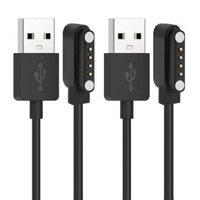 E ECSEM Charger Compatible for Reliefband Premier and Sport Wristband Charging Cable, Replacement Magnetic USB Charger Cable Cord for Reliefband Accessories, Durable Portable Charger