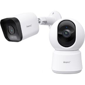 ARENTI P2Q Indoor Camera & O3 4MP Outdoor Camera