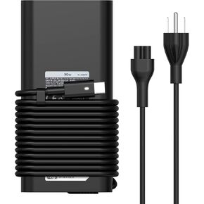 New 90W USB C Type C AC Adapter for Dell 90W USB C Laptop Charger,XPS,LA90PM170 DA90PM170 DA65NM170 0TDK33,Latitude 3400 3500 5289 5300 5400 7200 7400 7300 7390 2in1,Precision 3540 Power Cord Supply