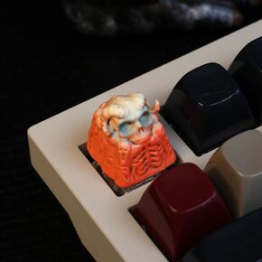 Anime Resin Keycaps, Custom Monster 3D Artisan Keycap,1pc ESC Personalized Replacement Key Cap for Mechanical Gaming Keyboard