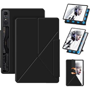 Case for REDMAGIC Nova Gaming Tablet 10.9 inch, Convenient Magnetic Attachment,Auto Wake/Sleep & Multi-Viewing Angles,Slim Light Shell Cover for ZTE Nubia REDMAGIC Nova Gaming Tablet,Black
