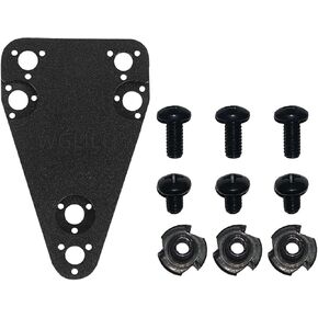 Cross Platform Adapter for Blackhawk to Safariland Holster and QLS, Molle Conversion Kit for Thigh and Drop Leg Holsters, Black