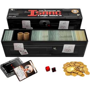 The Binding of Isaac: Four Souls (2nd Edition) - 1-4 Players – Card Games for Game Night - 30-60 Mins of Gameplay - Card Games for Teens and Adults Ages 13+ - English Version