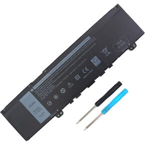 F62G0 39DY5 Battery Replacement Dell Inspiron 7373 Laptop Battery Inspiron 13 i7373 7373 7386 2-in-1 7370 7380 5370 P83G P87G P91G P83G001 P91G001 Vostro 13 5370 F62GO RPJC3 Computer Batteries.