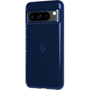 Tech21 Evo Check case for Goole Pixel 8 - Impact Protection Case - Smokey Black