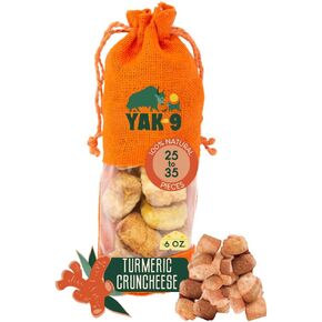 Yak9 CrunCheese Puffed Crunchy Treats for Dogs (Pumpkin Flavored)