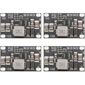 Emagtech 4PCS MINI DC-DC Converter Module 3.7V 5V to 12V Boost MODULE STOP UP APPLER 10W OUTPUT TEPLTAINTER TEPTAGE ERTALTION DC 5V 8V 9V 12V POWER SUVENT