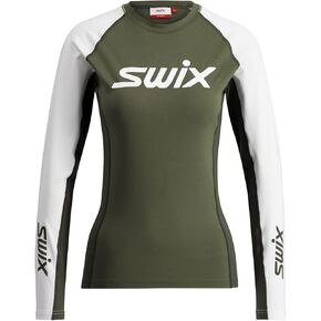 Swix Women's Winter Sports Cross-Country Skiing Training Quick Racex Dry Long Sleeve Baselayer Top