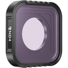Freewell ND4 Filter Compatible with Hero13, Hero12, Hero11, Hero11 Black Mini, Hero10, Hero9 Black - Reduce Light Exposure for Clarity