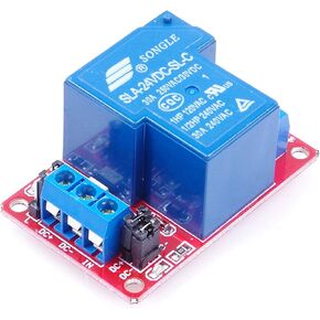SLA-24VDC-SL-C 1 Channel Relay Module DC 24V 30A with optocoupler Isolation Support High Level Low Level (DC 24V)
