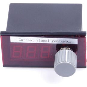 4-20mA Signal Generator, DC 7-30V Constant Current Source, Stable Signal Source with 0.01mA Adjustable Potentiometer, Voltage, Current LED Display