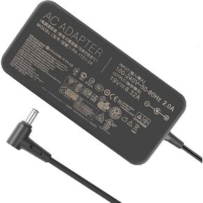 Original 120W 19V 6.32A Charger AC Adapter Compatible for ASUS TUF Gaming FX705GM FX705DT FX705GE FX705GD FX505 FX505GD FX505GE FX505GD FX505DY FX705DY FX505GM TUF705GD FX505DD Power Cord