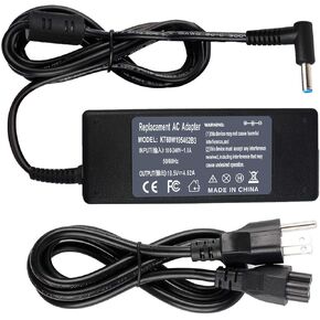 Laptop 19.5V 90W 65 for HP Envy Touchsmart Sleekbook 15 17 M6 M7 AC Adapter for X360 Pavilion 11 14 15 17,Stream 11 13 14, Envy,Spectre X360 13 15,Elitebook 1040 840,ProBook Power Charger