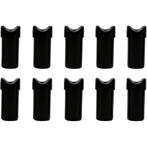 Southland Archery Supply SAS Replacement Half Moon Nock End for Aluminum Crossbow Arrows Bolts - 30/Pack