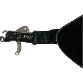 Carter Enterprises 2 Shot Release Buckle Strap, Black