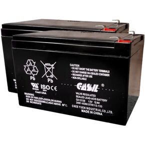 Casil 12V 12Ah Replacement Battery Compatible with 6-DZM-12 APC Scooter Medical 2 Pack