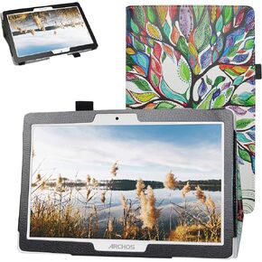 Bige for Digiland DL1036 Case,Sky Pad 10 Case,PU Leather Folio 2-Folding Stand Cover for Sky Devices SKYPAD 10 /Digiland DL1036 10.1" Tablet,Black