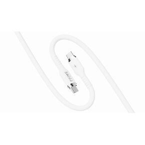 Type C Cable - Fast Charging USB C to USB C Cable, Type C 65W Charger Cord Fast Charging for iPhone 16 Series,MacBook Pro 2020,Pixel and More(5FT Premium Silicone Cable) (Blue)