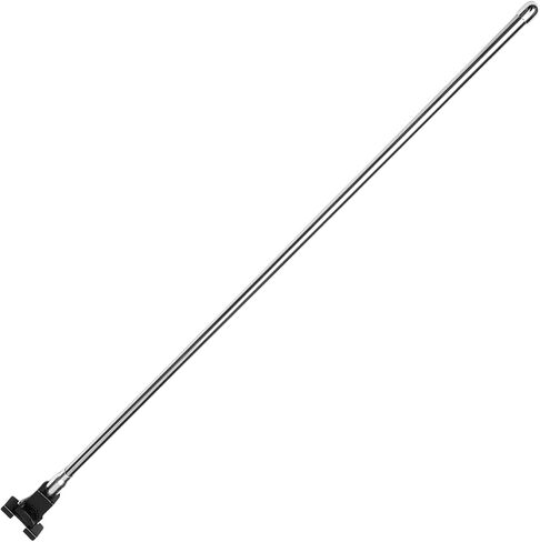1 Pc Clipped Dummy Antenna 42.5" Aerial for Decoration Only Universal Car Truck Mount Black Silver Tone Rear in Saudi Arabia