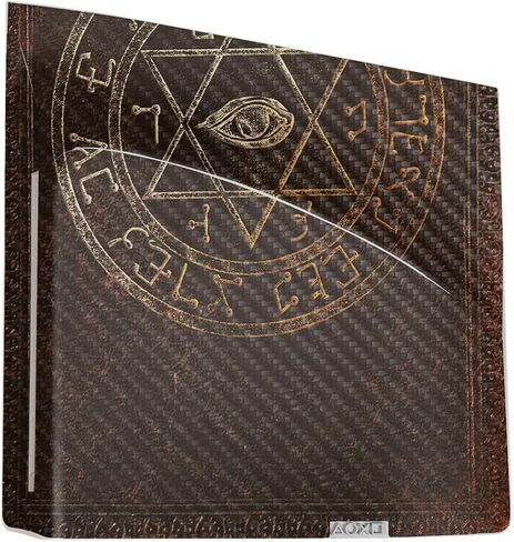 Carbon Fiber Gaming Skin Compatible with Sony Disc Drive for PS5 Digital Edition Consoles - Tome - Premium 3M Vinyl Protective Wrap Decal Cover - Easy to Apply | Crafted in The USA by MightySkins in Saudi Arabia