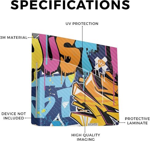 Carbon Fiber Gaming Skin Compatible with Sony Disc Drive for PS5 Digital Edition Consoles - Tome - Premium 3M Vinyl Protective Wrap Decal Cover - Easy to Apply | Crafted in The USA by MightySkins in Saudi Arabia