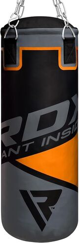 RDX Kids Punching Bag 2FT with Punch Gloves, Unfilled Boxing Set, Non Tear Maya Hide Leather Junior Hanging Bag, Kickboxing MMA Grappling Muay Thai Karate Taekwondo BJJ Training in Kuwait