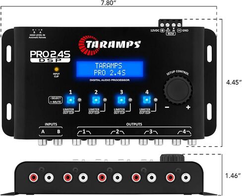 Taramps Pro 2.4S White - Audo Equalizer Processor in Saudi Arabia