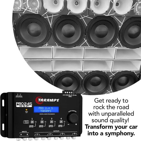 Taramps Pro 2.4S White - Audo Equalizer Processor in Saudi Arabia