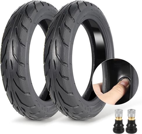 9x2 Rubber Self-sealing Tubeless Tire, 9 Inch Electric Scooter Tires with Live Glue Repairable for Electric/Mobility/Kick Scooter in Kuwait