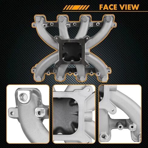 300-136 مشعب السحب من الألومنيوم EFI LS طائرة واحدة متوسطة الارتفاع متوافقة مع GM LS3/L76/L92/L99 منفذ مستطيل 6.2L/376 V8 محرك كاديلاك شيفروليه جي إم سي بونتياك هامر in Kuwait