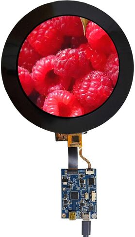 4 "4 بوصة 720x720 300nit IPS MIPI LCD شاشة تعمل باللمس ولوحة التحكم 31 دبابيس in Kuwait