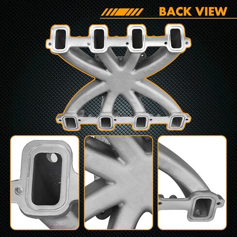 300-136 مشعب السحب من الألومنيوم EFI LS طائرة واحدة متوسطة الارتفاع متوافقة مع GM LS3/L76/L92/L99 منفذ مستطيل 6.2L/376 V8 محرك كاديلاك شيفروليه جي إم سي بونتياك هامر in Kuwait