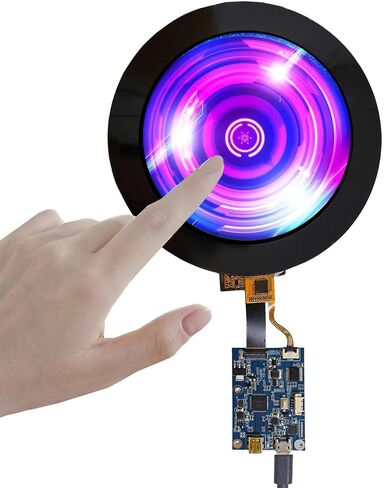 4 "4 بوصة 720x720 300nit IPS MIPI LCD شاشة تعمل باللمس ولوحة التحكم 31 دبابيس in Kuwait