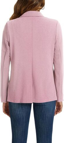 MINTLIMIT Blazers for Women Long Sleeve Notched Lapel Button Business Casual Blazer Work Office Blazers Jacket with Pockets in Saudi Arabia