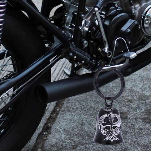 Motorcycle for Bells - Bicycle Bells for Men, Stainless Steel can Bring Good Luck and Peace to Motorcycle Accessories in Saudi Arabia