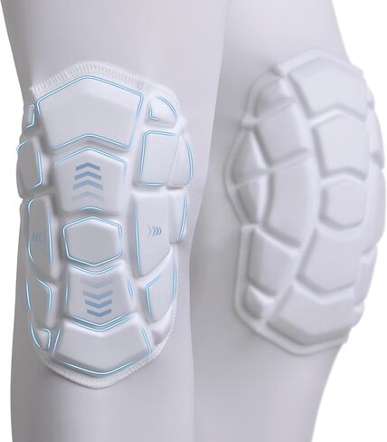 Long Knee Pads for Wrestling Basketball Football Volleyball Padded Compression Leg Sleeves for Kids Youth Adults 2 PCS in Kuwait