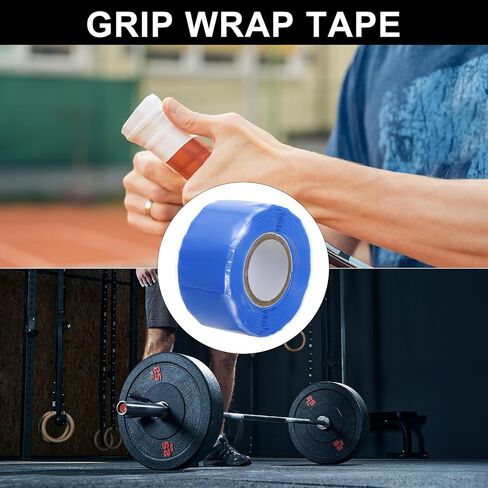PATIKIL Grip Tape for Handles 1" x10ft, 2Roll Self-Fusing Silicone Tape for Bike Handles Pull Up Bars Gym Equipment Plumb/Hose/Pipe Leaks Emergency, Multicolor in Saudi Arabia