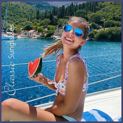 WOWSUN Classic Polarized Aviator Sunglasses for Women Men in Saudi Arabia
