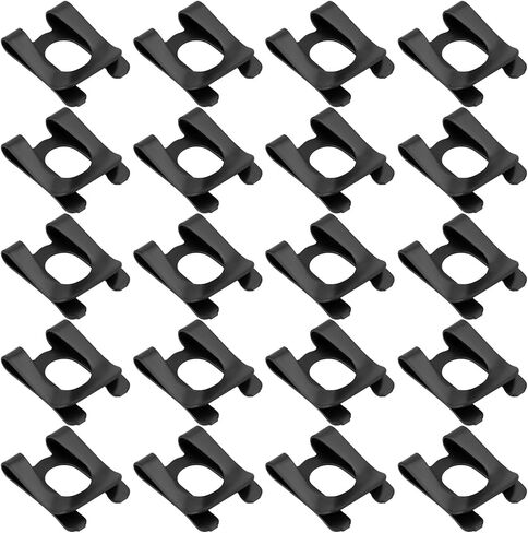 The Lord of the Tools 20Pcs Circlip SL Clip M6 Spring Stop for Bolt Shaft DK Retaining Ring Anti-Loosening Card for Cars Toys Furniture 6x14mm Black in Kuwait