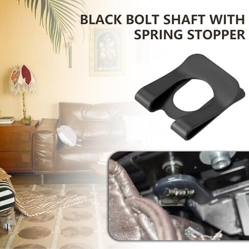 The Lord of the Tools 20Pcs Circlip SL Clip M6 Spring Stop for Bolt Shaft DK Retaining Ring Anti-Loosening Card for Cars Toys Furniture 6x14mm Black in Kuwait