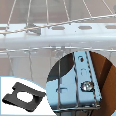 The Lord of the Tools 20Pcs Circlip SL Clip M6 Spring Stop for Bolt Shaft DK Retaining Ring Anti-Loosening Card for Cars Toys Furniture 6x14mm Black in Kuwait