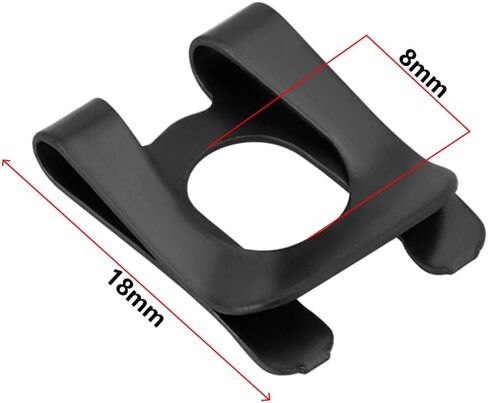 The Lord of the Tools 20Pcs Circlip SL Clip M6 Spring Stop for Bolt Shaft DK Retaining Ring Anti-Loosening Card for Cars Toys Furniture 6x14mm Black in Kuwait