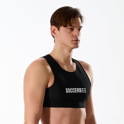 SOCCERBEE-Lite2 - GPS Tracker and Vest for Tracking Activities of Outdoor Sports Athletes Such as Soccer, Football, Rugby, Hockey, and Lacrosse (Medium) in Saudi Arabia