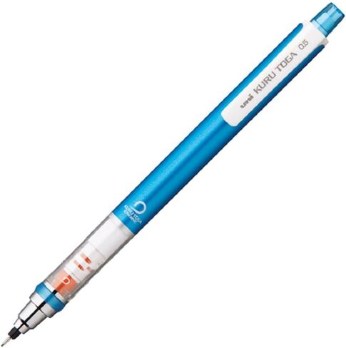 Uni Kurutoga Mechanical Pencil Standard, 0.5mm, Pink (M54501P.13) in Saudi Arabia