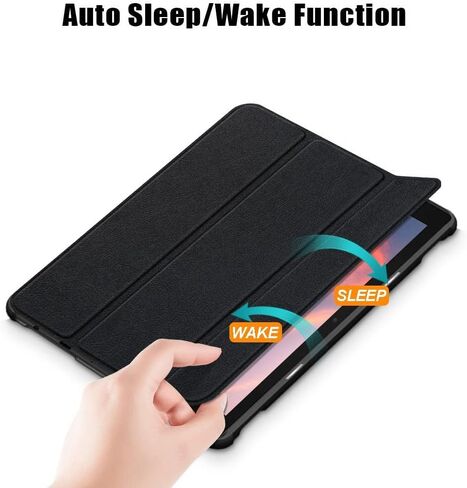جميع حالات Tablet Fire HD 10 الجديدة (13th Gen ، 2023 Release) مقاوم للصدمات ، وعمل مع قابلين للتعديل على Wake/Sleep ، غير مناسب لـ Samsung ، iPad (Black) in Kuwait