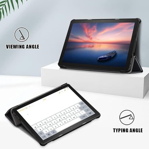 جميع حالات Tablet Fire HD 10 الجديدة (13th Gen ، 2023 Release) مقاوم للصدمات ، وعمل مع قابلين للتعديل على Wake/Sleep ، غير مناسب لـ Samsung ، iPad (Black) in Kuwait