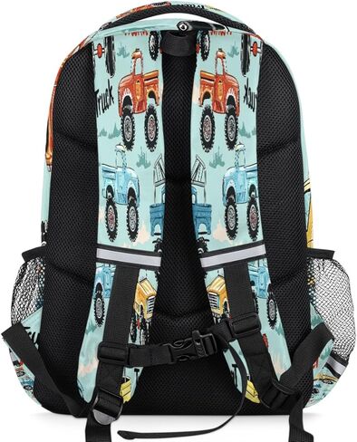 OSAM SPACE Cartoon Truck Mini Backpack Women Men Lightweight Carry On Travel Backpack Cute Small Backpacks for Hiking Gym in Kuwait