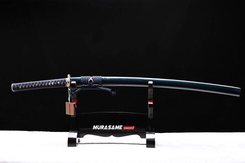 سيف كاتانا من MURASAME مقاس 41 بوصة L6 من الطين الصلب المقسى هامون لطيف للغاية مصنوع يدويًا in Kuwait